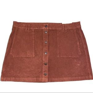 NWT American Eagle Super High Rise Corduroy Skirt